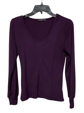 Staccato Ribbed Long Sleeve Top – Size Small
